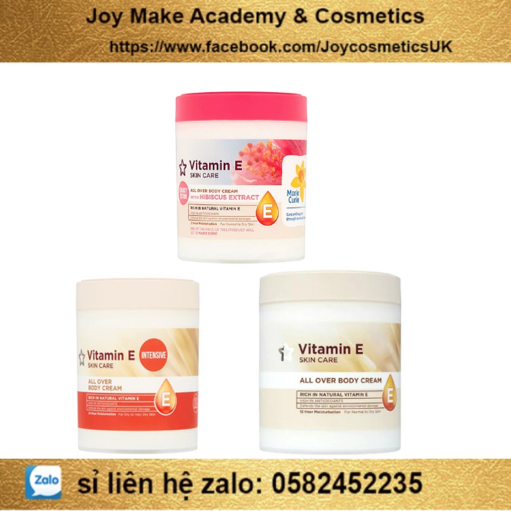 kem dưỡng ẩm body siêu hot Superdrug Vitamin E All Over Body Cream with Dragonfruit bill Anh | BigBuy360 - bigbuy360.vn