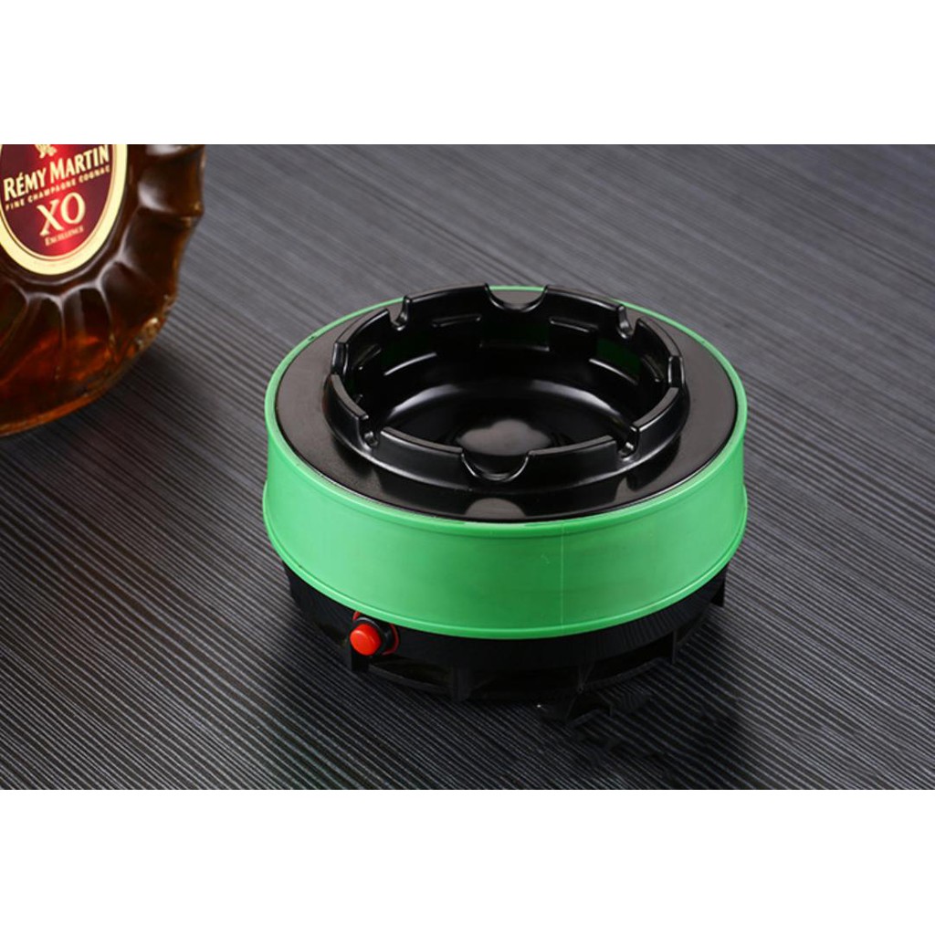 Gạt tàn thuốc hấp thụ khói khử mùi hiệu quả Smokeless Ashtray - HanruiOffical