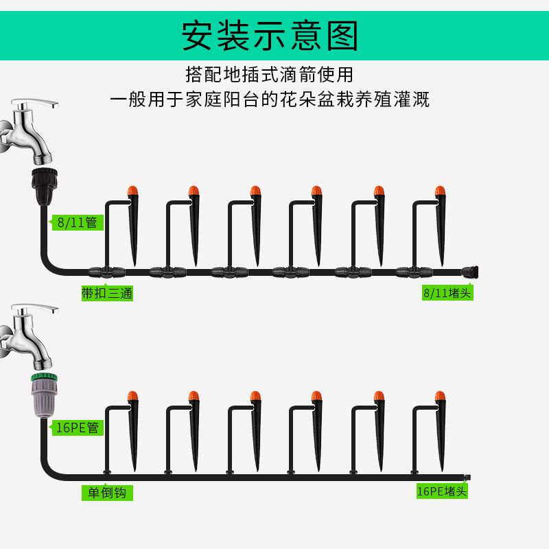Khớp Nối Ống Nước Tích Hợp 4 / 7 Khớp Nối 8 / 11 Tiết Kiệm Nước 9 / 12 4 Điểm Bằng PE