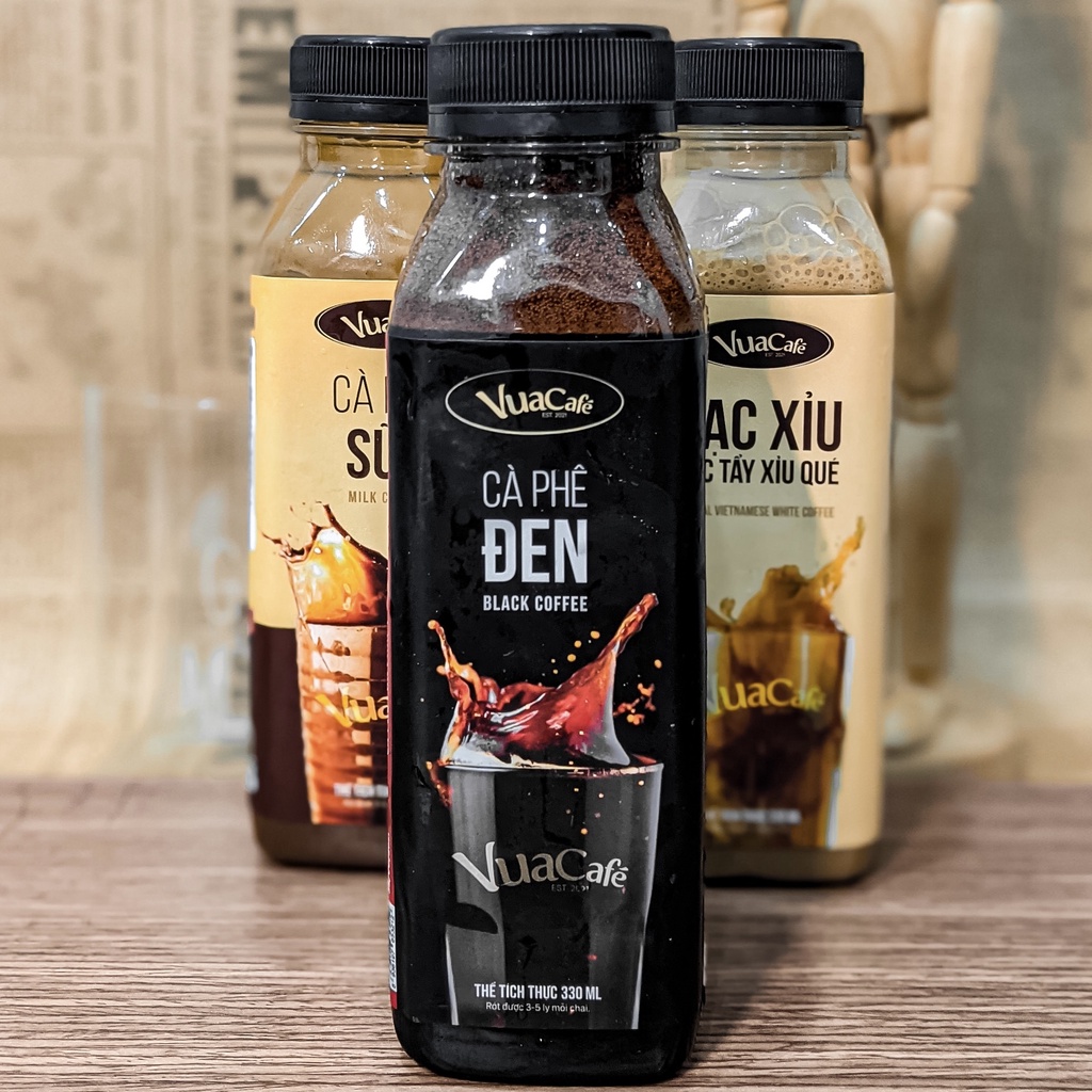 [Chỉ giao HCM] - Cà Phê Đen Vua Cua 330ml