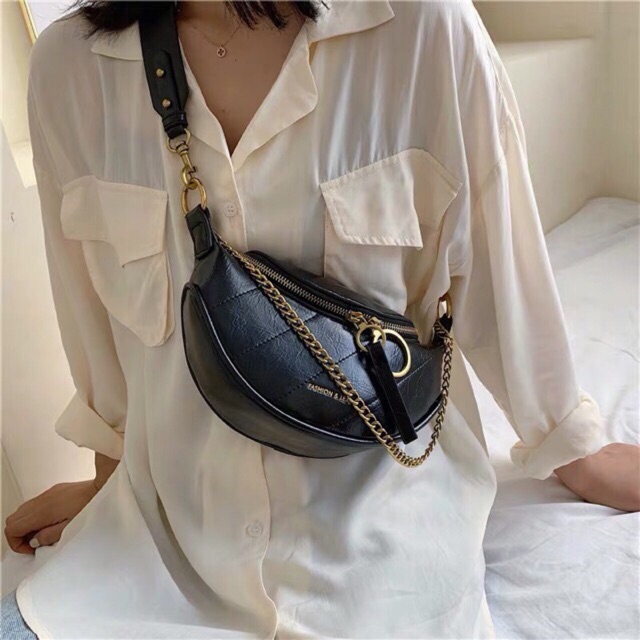 Túi đeo chéo, đeo bụng nữ Fashion New 2019 - DR3456
