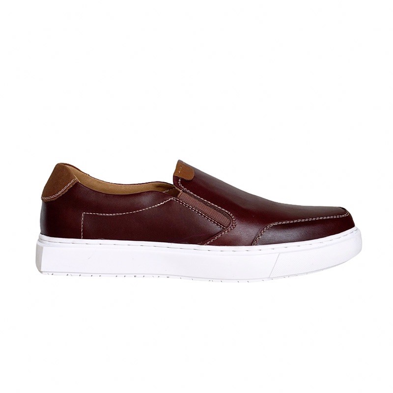 Giày lười Slip on TEFOSS HN473 da bò thật size 38-44 năng động, trẻ trung