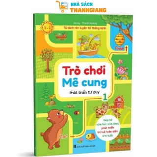 Sách – Trò chơi mê cung phát triển tư duy cho bé