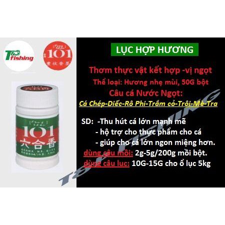 Hương liệu pha chế mồi câu cá 101 Đài Loan