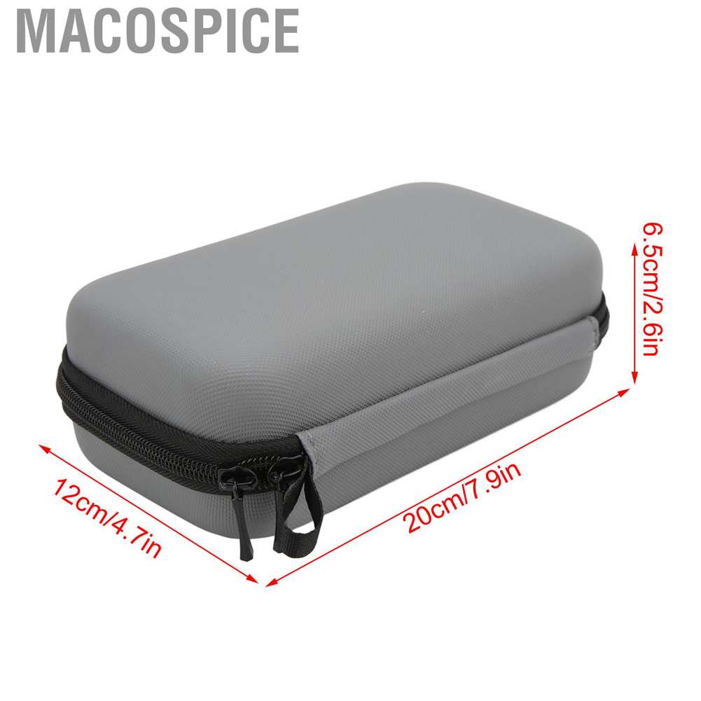 Hộp đựng máy ảnh hành động Macospice 2 Dual Screen Combo màu xám
 | BigBuy360 - bigbuy360.vn