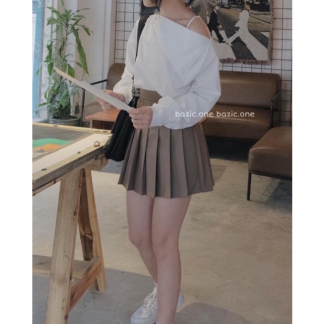 ÁO LỆCH VAI TAY BỒNG