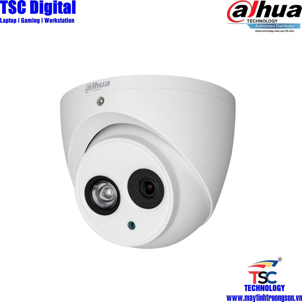 Camera HDCVI DAHUA HAC-HDW 1400EMP-A 4MP Tíc Hợp Míc | Chính Hãng DSS