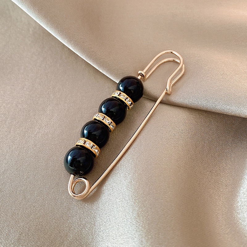 Ghim Cài Áo Đính Ngọc Trai Sang Trọng Cá Tính