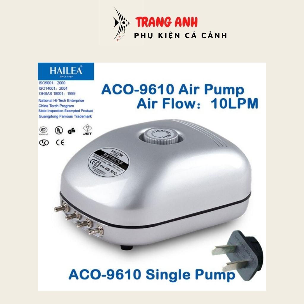 Máy sủi oxy cho bể cá cảnh Hailea ACO 9601, 9602, 9610  tiết kiệm điện