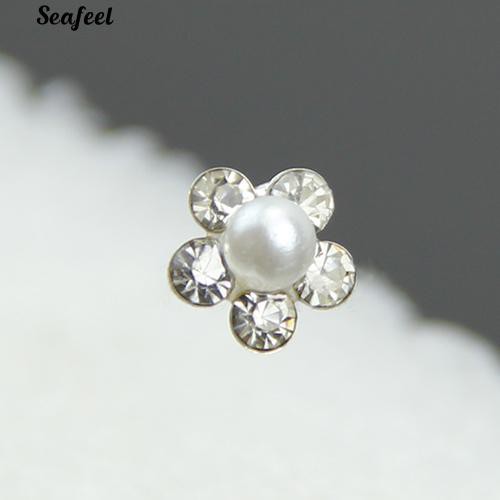 Set 20 trâm cài tóc hình hoa có phối ngọc trai đầy tiện lợi
