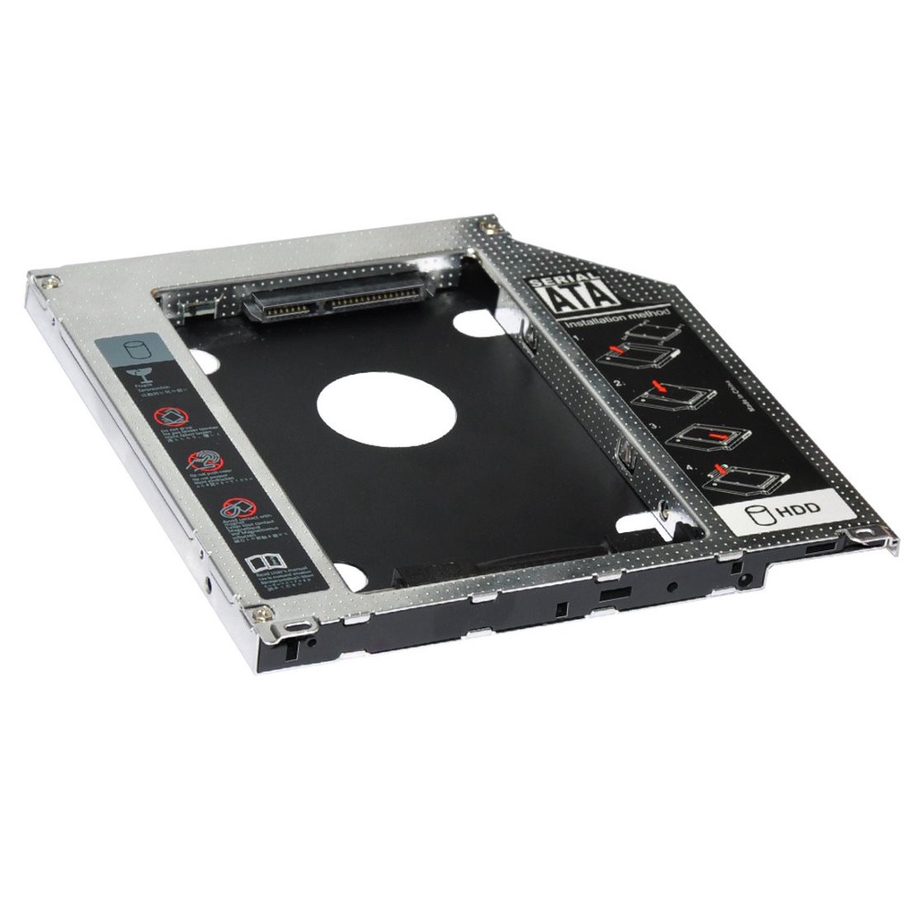 Bộ Chuyển Đổi Ổ Cứng 2.5 "9.5Mm Sata 2nd Hdd Ssd Cho Cd Rom Optical Bay | BigBuy360 - bigbuy360.vn