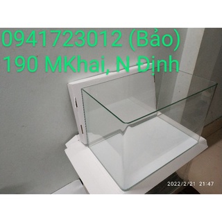 Bể cá kính đúc của Minjiang 50x28x30cm
