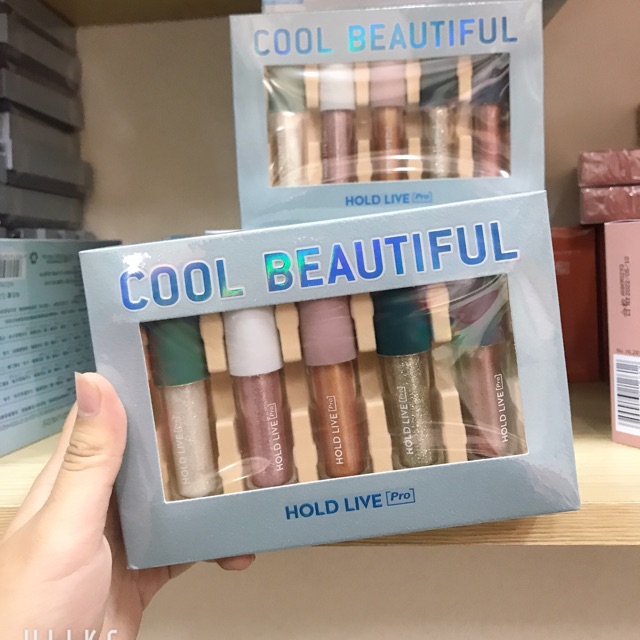 Set 5 nhũ holdlive mắt