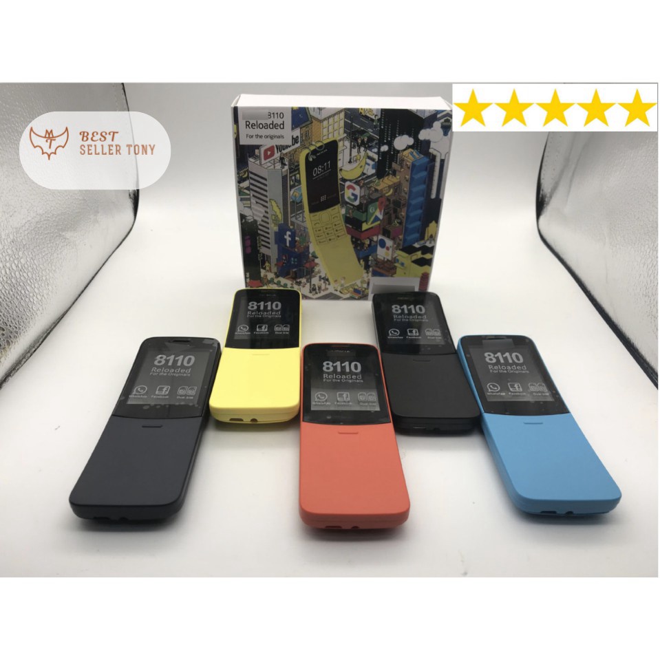 Libishop - Điện thoại trái chuối thông minh trẻ trung 8110 cao cấp 2sim