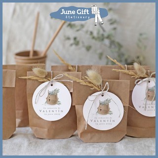 Set 10 Túi Giấy Kraft Đựng Quà