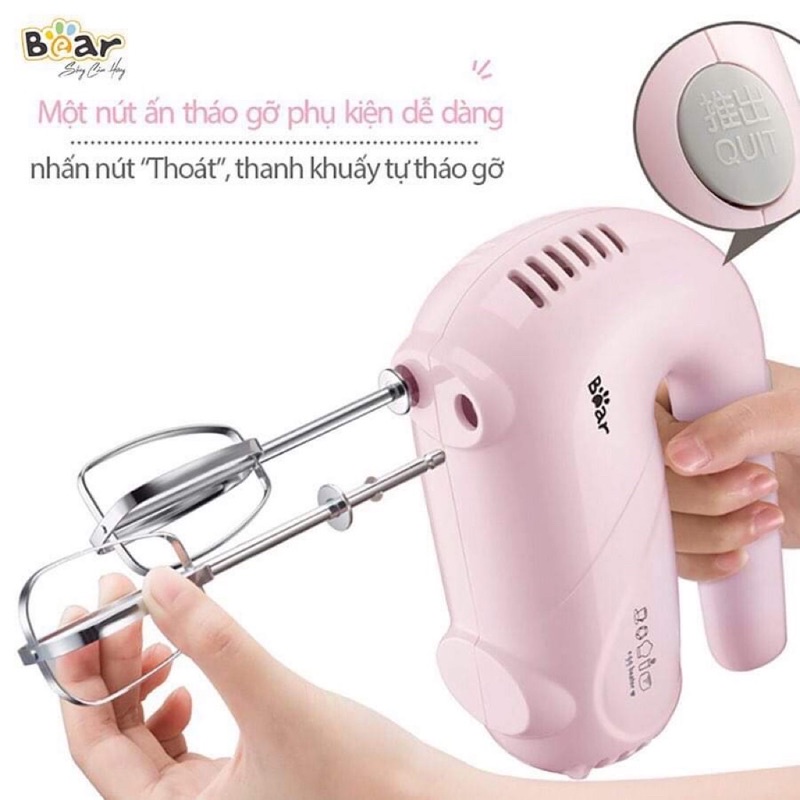 Máy đánh trứng đánh kem Bear DDQ-A01G1