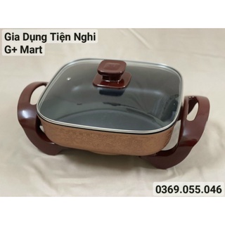 Nồi Lẩu Điện Đa Năng Cao Cấp Shachu hình vuông CSF1 3,6L 1360W - Giadungtiennghigmart