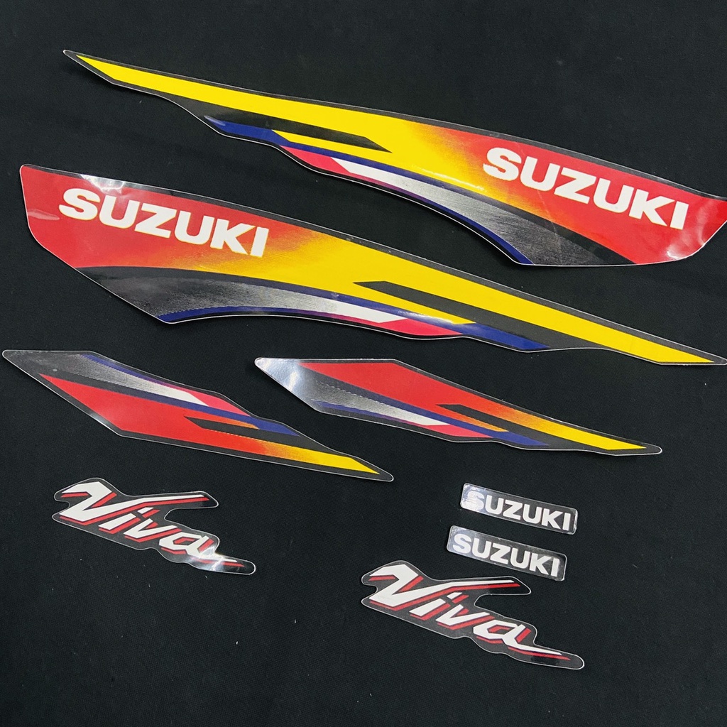 TEM DÁN XE SUZUKI VIVA 3 LỚP CAO CẤP NHƯ ZIN CỰC CHẤT TRỌN BỘ