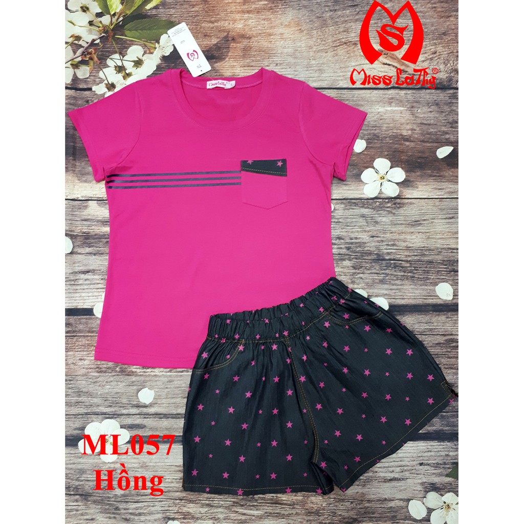 [Freeship từ 150k] ML057+ - Bộ mặc nhà nữ Jean Ngôi Sao MISS LATHY | BigBuy360 - bigbuy360.vn