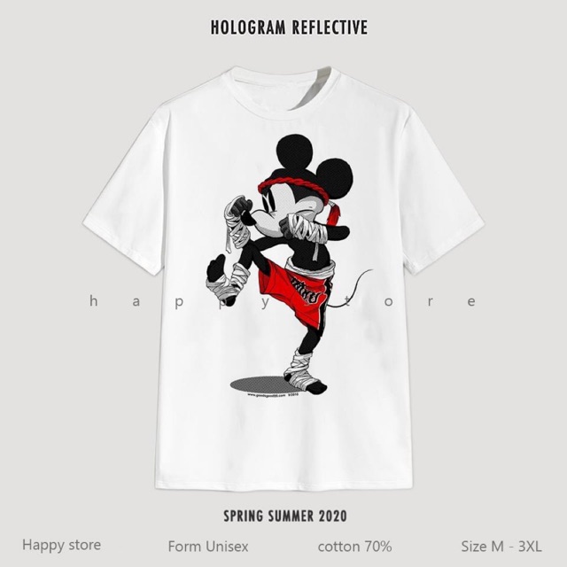 Áo Thun Nam Chuột Mickey Waythai
