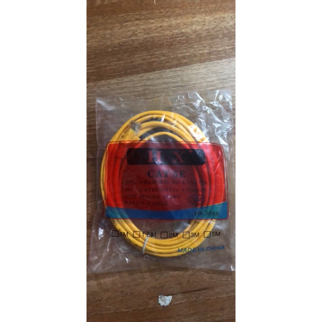 Dây mạng đúc sẵn dài 3m