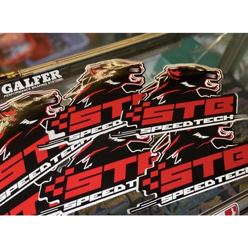 Tem logo Sticker Stb