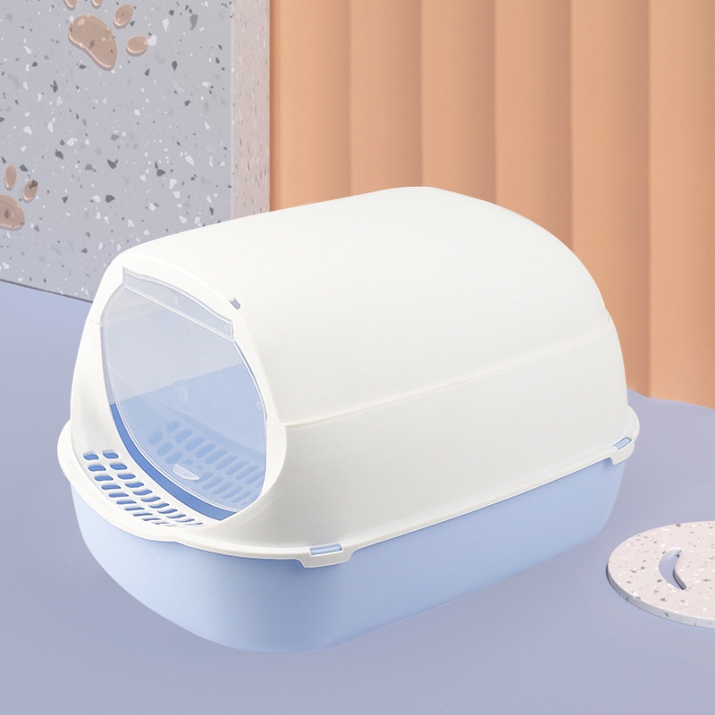 Nhà Vệ Sinh Khép Kín 1 Cửa Cỡ Vừa Tháo Lắp Dễ Dàng Cho Mèo NVS4232 MIAOCAT