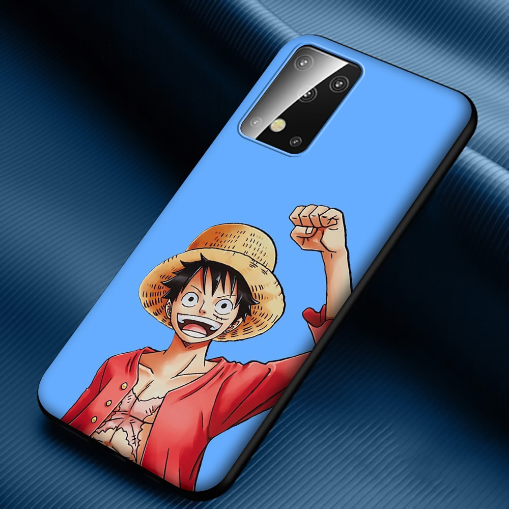 Samsung A01 EU A11 M11 A21 A21S A41 A51 A71 A81 A91 TPU Soft Silicone Case Casing Cover ZT145 wallpaper One Piece Luffy