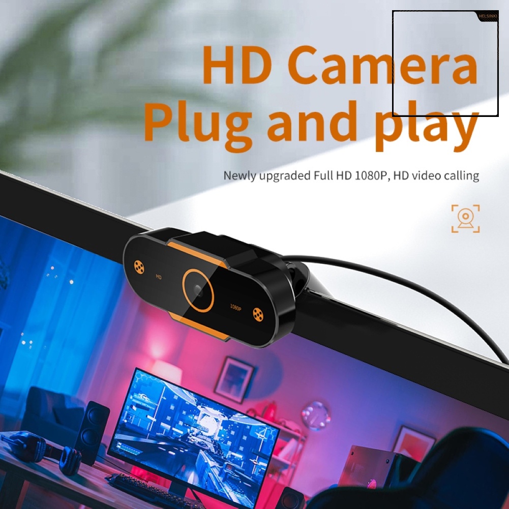 HEL ·  High Definition USB Webcam Live Streaming Camera with Mic for Computers Laptops | BigBuy360 - bigbuy360.vn
