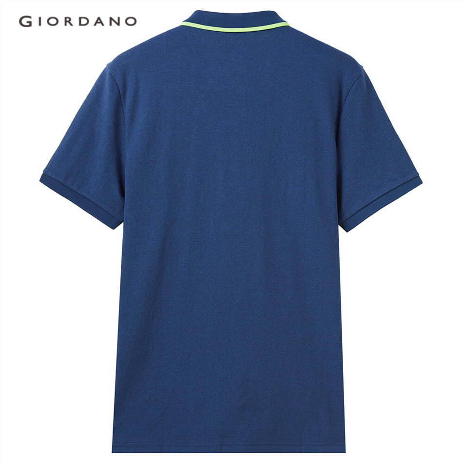 Áo Thun Giordano 01019204 Cổ Polo Tay Ngắn Thêu Hình Sư Tử Thời Trang | BigBuy360 - bigbuy360.vn