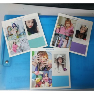 Sticker ảnh bìa thành viên TWICE