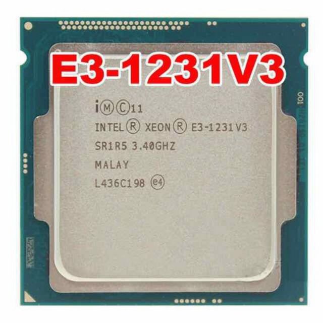 Cpu xeon e3 1231 v3 - mạnh ngang i7 4770 . giá hời . new bh36t | BigBuy360 - bigbuy360.vn