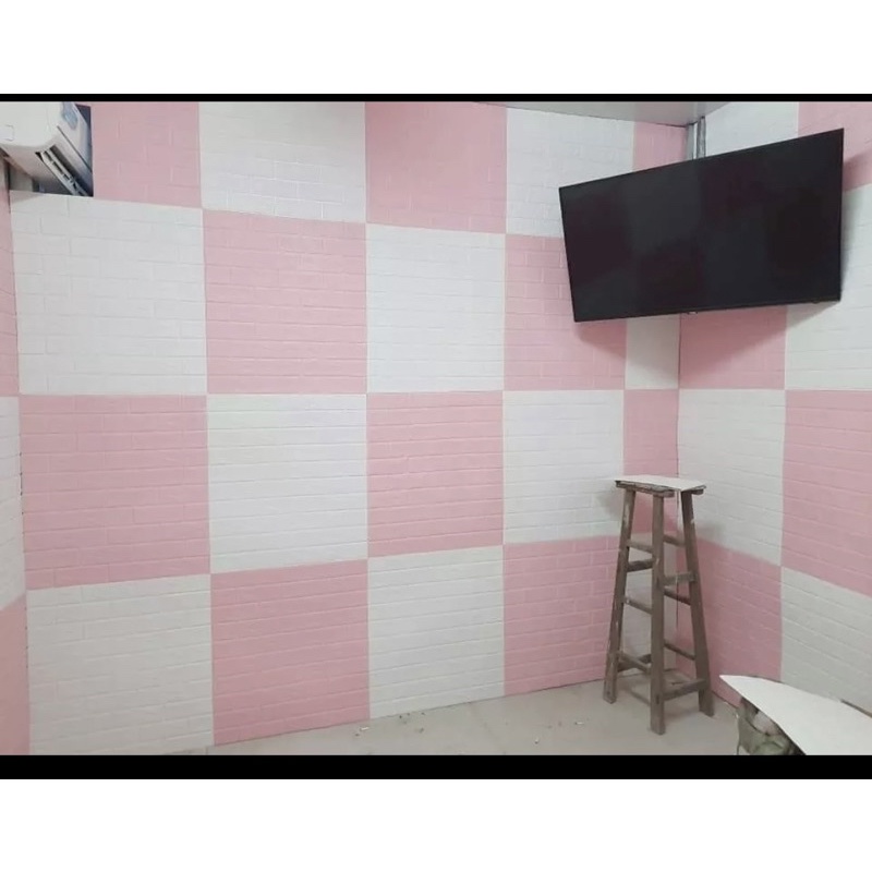 Xốp dán tường 3D giả gạch khổ lớn 70x77cmHÀNG VIỆT NAM KHÔNG ĐỘC HẠI