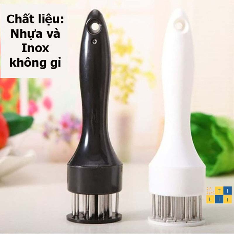 Dụng cụ châm bì, xăm bì, xâm bì, cây châm thịt, xâm thịt, xăm thịt, làm mềm thịt, làm heo quay da giòn