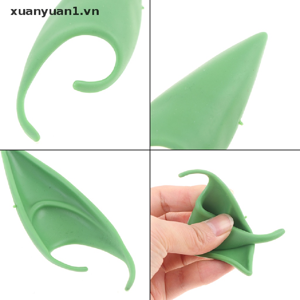 1 Cặp Tai Yêu Tinh Giả Mềm Mại Hóa Trang Halloween