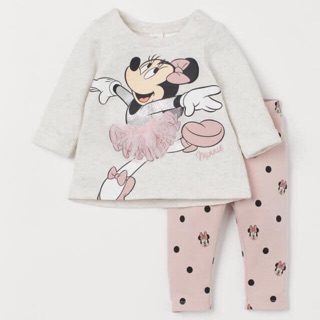 Bộ nỉ HM Minnie múa ba lê