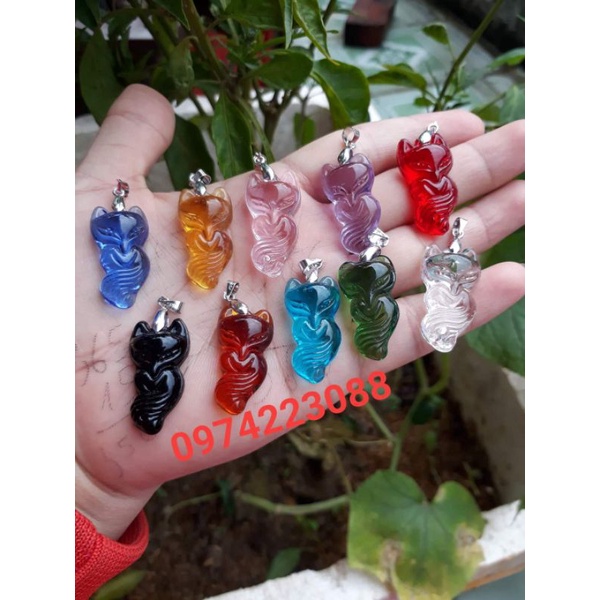 Mặt hồ ly làm dây truyền