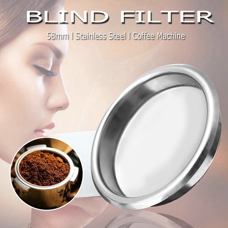 Bộ lọc cafe cho máy lọc bằng thép không gỉ 58mm