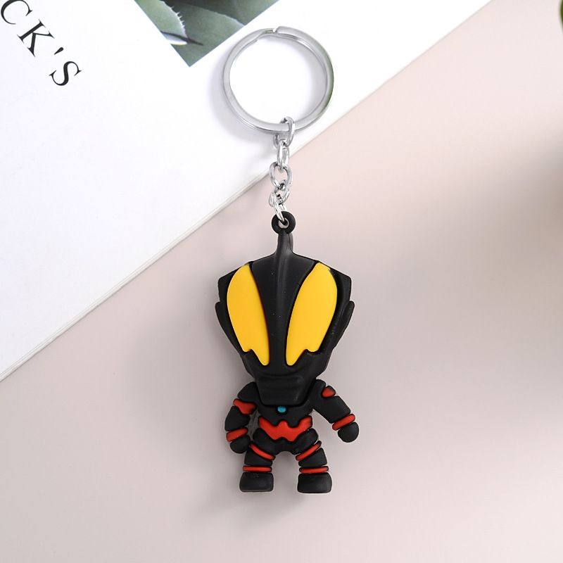 Móc Chìa Khóa Xe Hơi Hình Ultraman Cá Tính Cho Học Sinh
