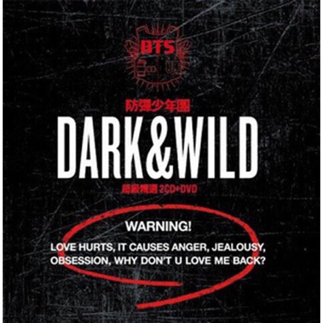 BTS ALBUM DARK AND WILD - Hàng official nguyên seal