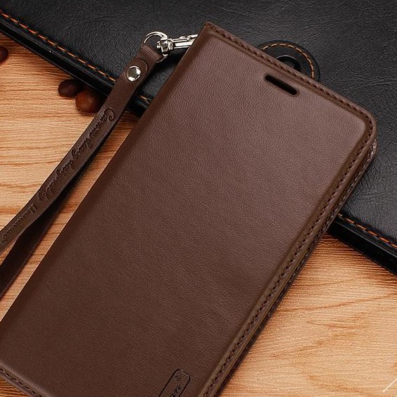 Bao da iPhone 7 Plus/8plus/Xs/Xsmax/11/ 11 Pro/ 11 Pro Max /12 Pro/12 Promax hiệu Hanman (Có kèm dây đeo)_Nini.Case