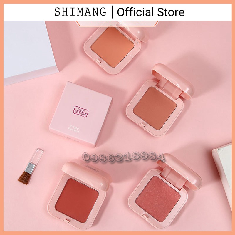 Phấn má hồng đơn sắc Lameila Blusher Color Geometry BLG6 Neity LPMA1