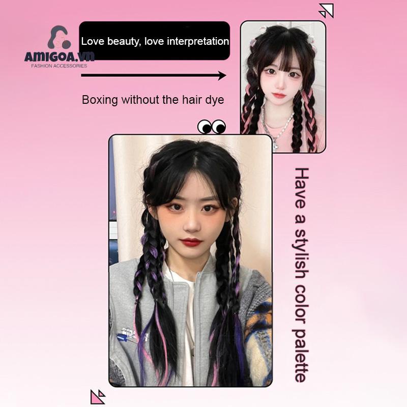 ✨✨Mới Dây Buộc Tóc Đuôi Ngựa Bằng Cao Su Tổng Hợp Tự Nhiên Dành Cho Nữ