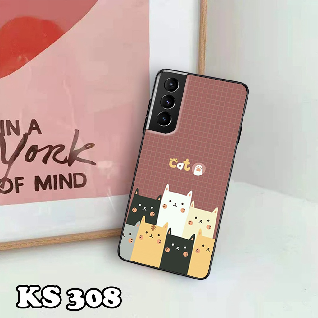 Ốp lưng Samsung S22 - Samsung S22 Plus - Samsung S22 Ultra - Ốp in hình LoveCat - Chất liệu TPU siêu bền