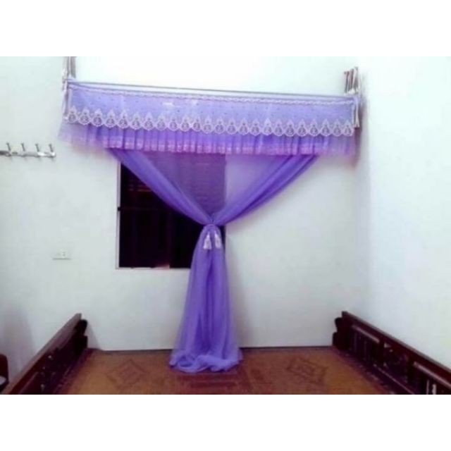 Màn khung xếp mùng gấp gọn (kèm theo khung inox)