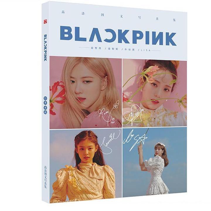 (Hồng/Xanh) Album ảnh Photobook Blackpink tập ảnh mẫu mới in hình idols