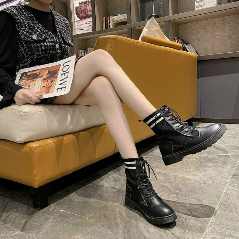 [Hot] GIÀY BỐT THUN CỔ CAO SIÊU HOT