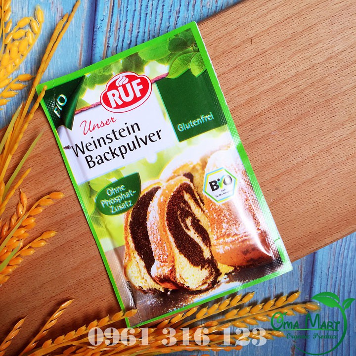 Bột Nở Hữu Cơ Ruf 20g