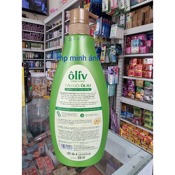 dầu gội ôliv dưỡng tóc chắc khỏe 650ml ( chuẩn cty )