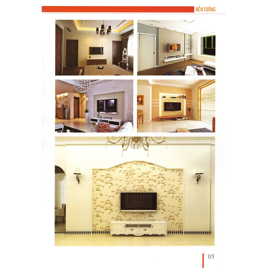 Sách - Thiết kế chi tiết nhà ở theo phong thủy - Quyển màu đỏ - Nền tường | BigBuy360 - bigbuy360.vn